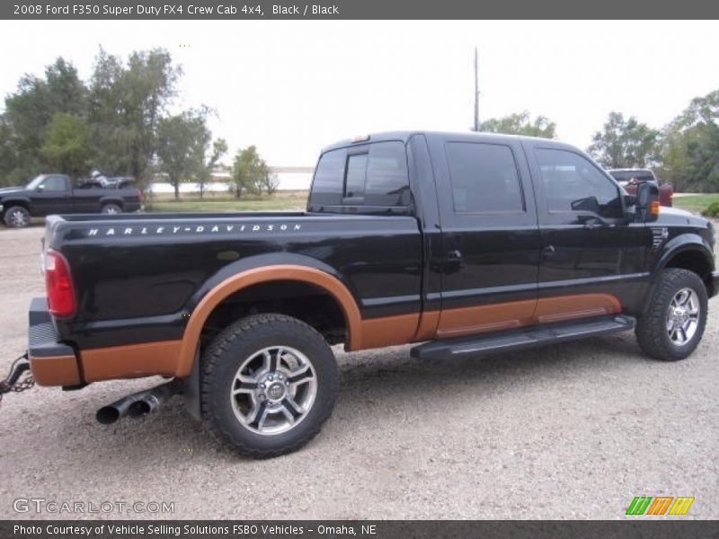 Black / Black 2008 Ford F350 Super Duty FX4 Crew Cab 4x4