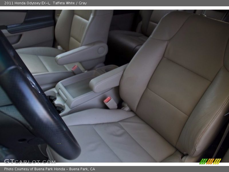 Taffeta White / Gray 2011 Honda Odyssey EX-L