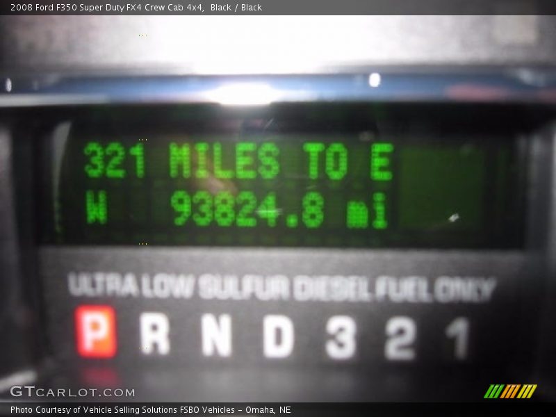 Black / Black 2008 Ford F350 Super Duty FX4 Crew Cab 4x4