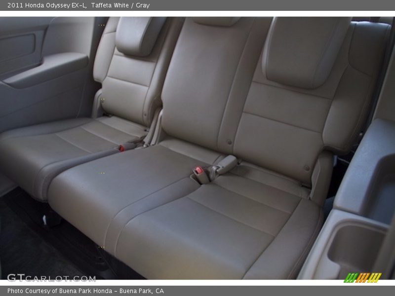 Taffeta White / Gray 2011 Honda Odyssey EX-L