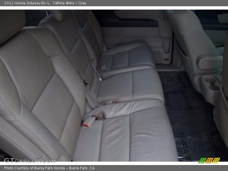 Taffeta White / Gray 2011 Honda Odyssey EX-L
