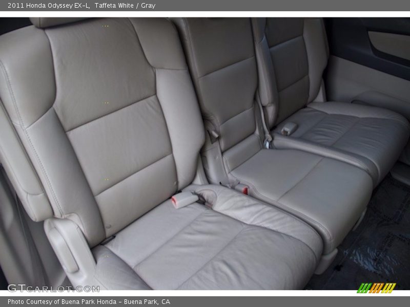 Taffeta White / Gray 2011 Honda Odyssey EX-L