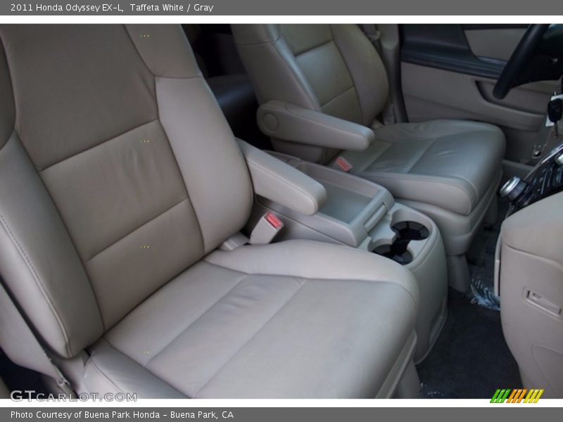 Taffeta White / Gray 2011 Honda Odyssey EX-L