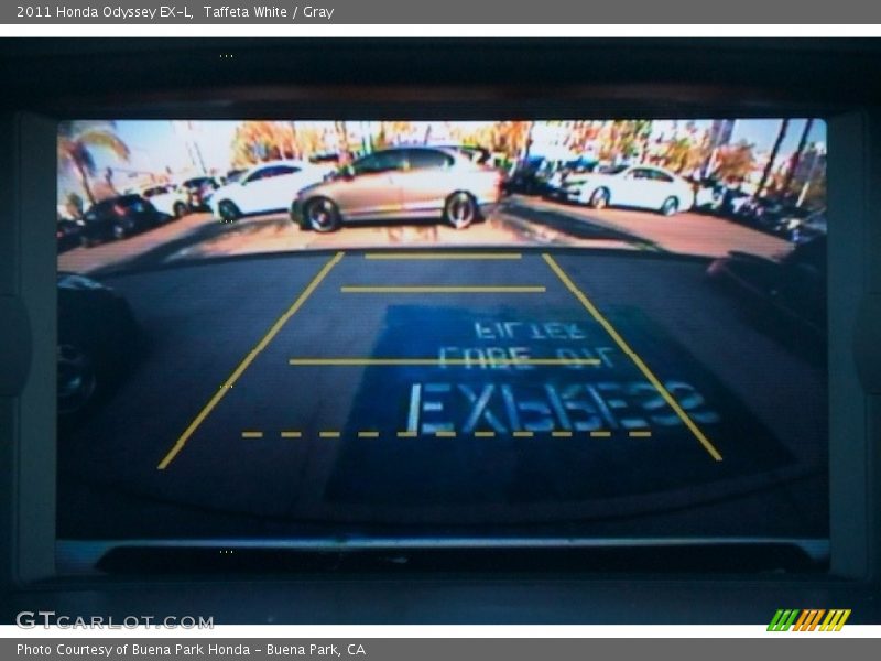 Taffeta White / Gray 2011 Honda Odyssey EX-L