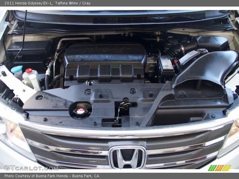 Taffeta White / Gray 2011 Honda Odyssey EX-L