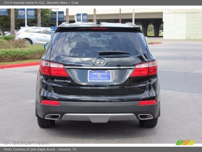 Becketts Black / Gray 2014 Hyundai Santa Fe GLS