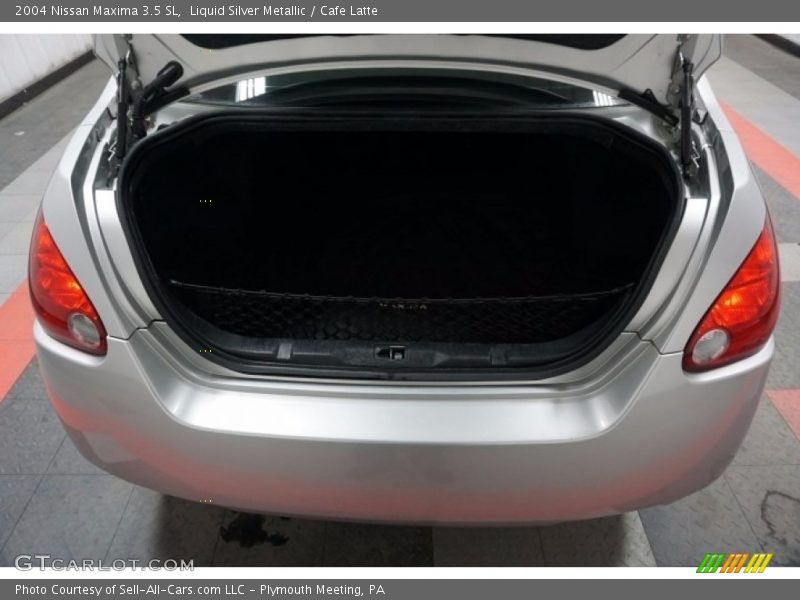Liquid Silver Metallic / Cafe Latte 2004 Nissan Maxima 3.5 SL