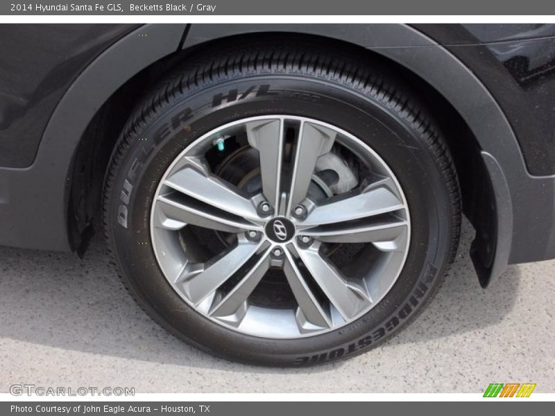 Becketts Black / Gray 2014 Hyundai Santa Fe GLS
