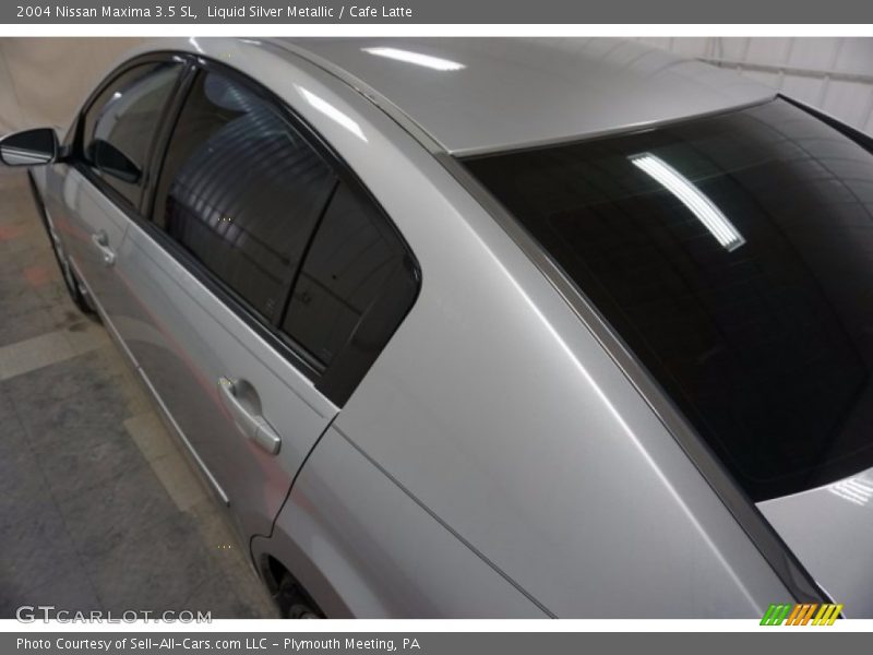 Liquid Silver Metallic / Cafe Latte 2004 Nissan Maxima 3.5 SL