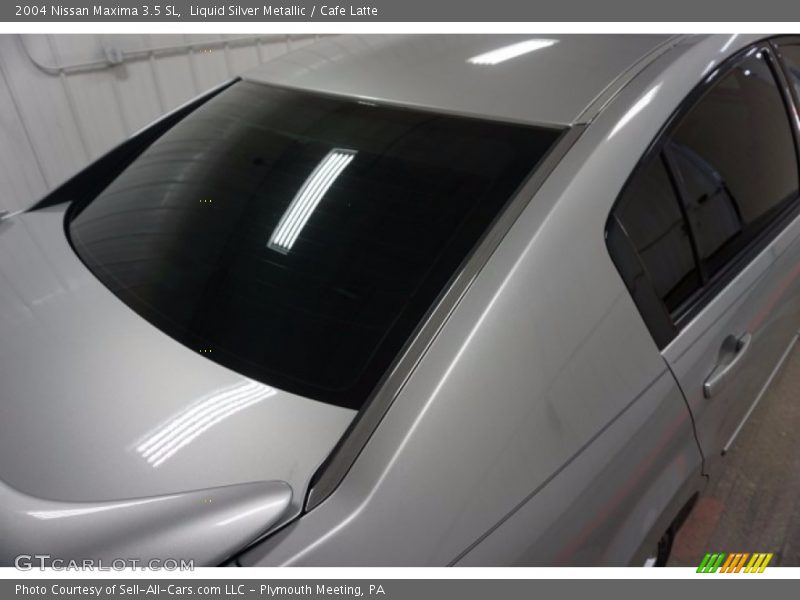 Liquid Silver Metallic / Cafe Latte 2004 Nissan Maxima 3.5 SL