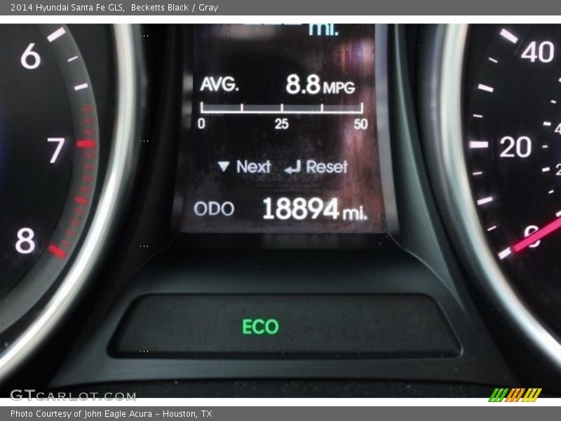 Becketts Black / Gray 2014 Hyundai Santa Fe GLS