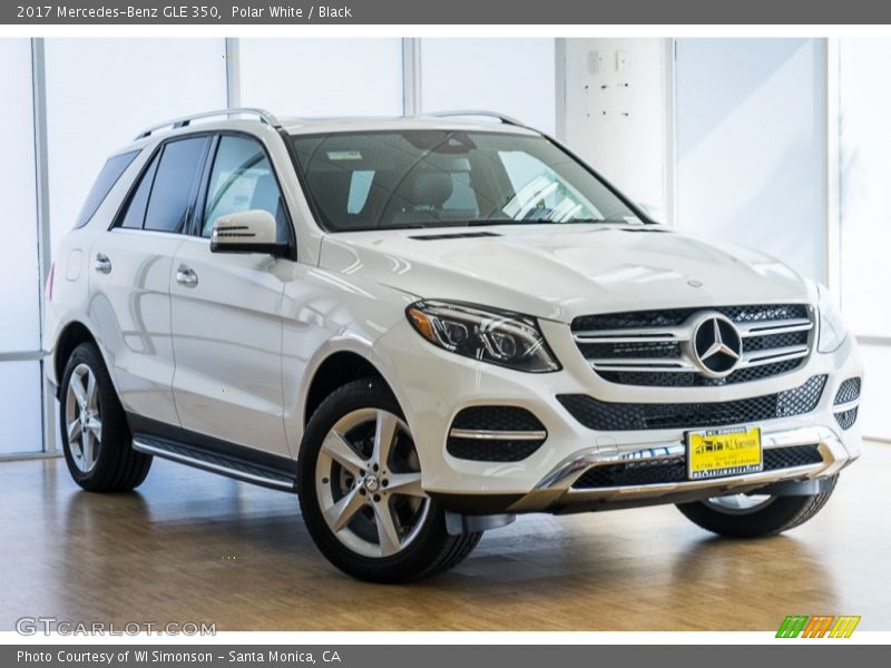Polar White / Black 2017 Mercedes-Benz GLE 350