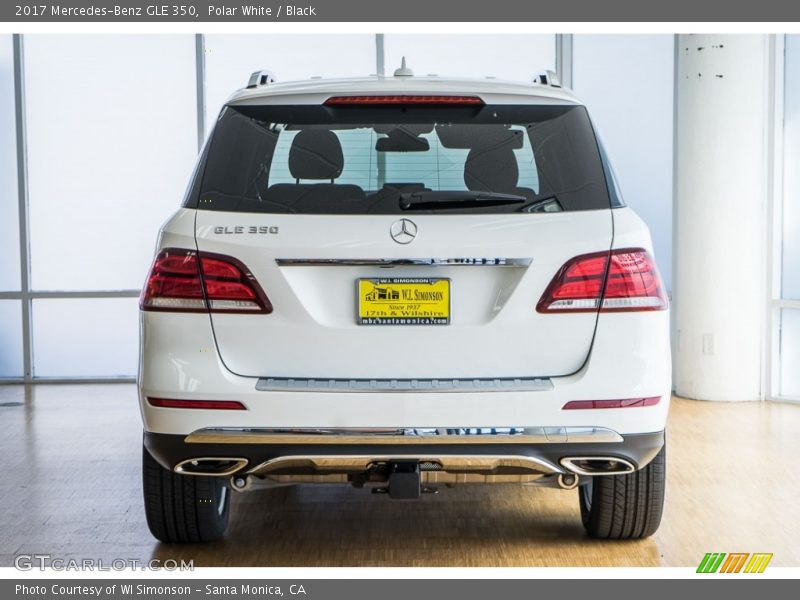 Polar White / Black 2017 Mercedes-Benz GLE 350