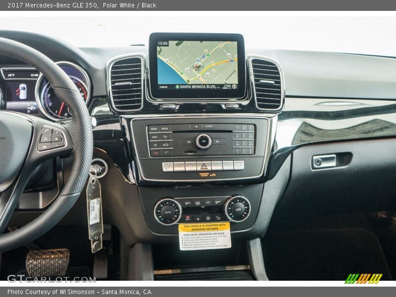Polar White / Black 2017 Mercedes-Benz GLE 350