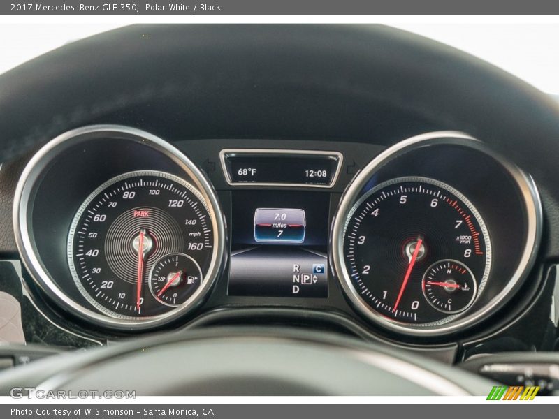 Polar White / Black 2017 Mercedes-Benz GLE 350