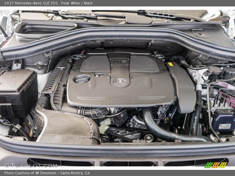 Polar White / Black 2017 Mercedes-Benz GLE 350