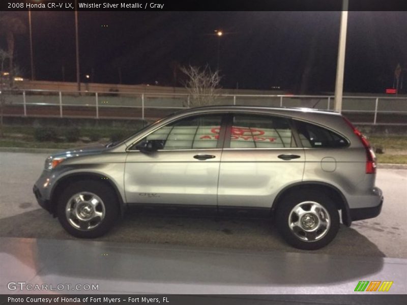 Whistler Silver Metallic / Gray 2008 Honda CR-V LX
