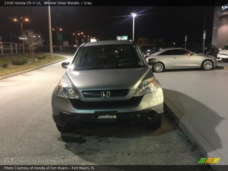 Whistler Silver Metallic / Gray 2008 Honda CR-V LX