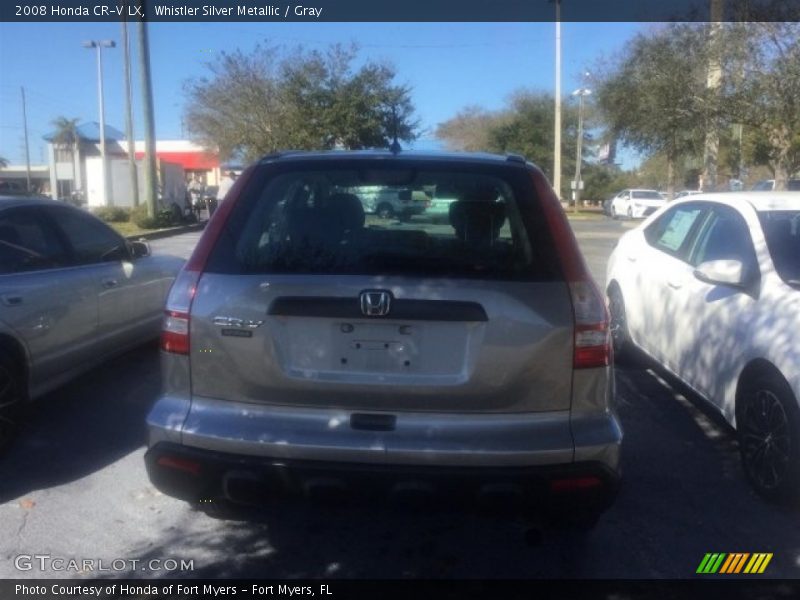 Whistler Silver Metallic / Gray 2008 Honda CR-V LX
