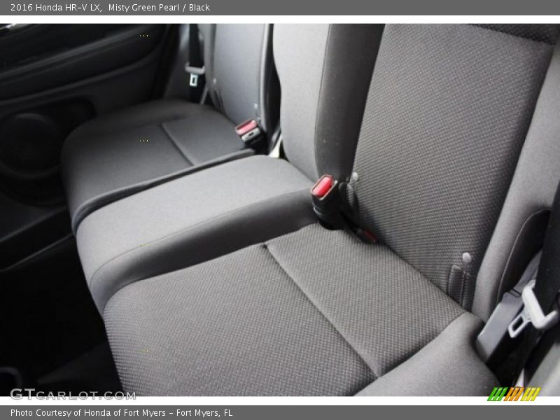 Misty Green Pearl / Black 2016 Honda HR-V LX