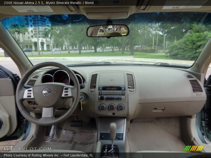 Mystic Emerald Metallic / Blond 2006 Nissan Altima 2.5 S