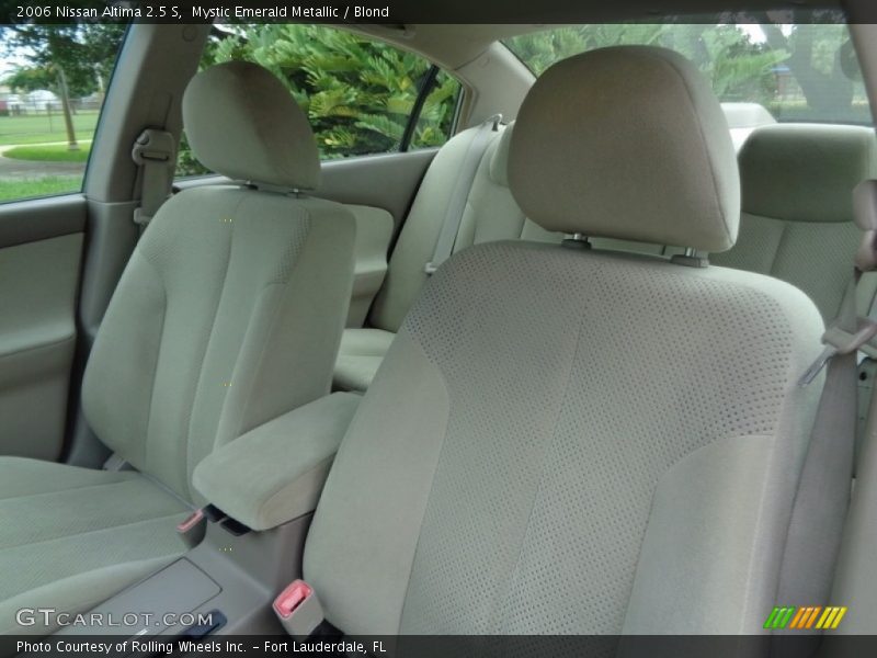 Mystic Emerald Metallic / Blond 2006 Nissan Altima 2.5 S