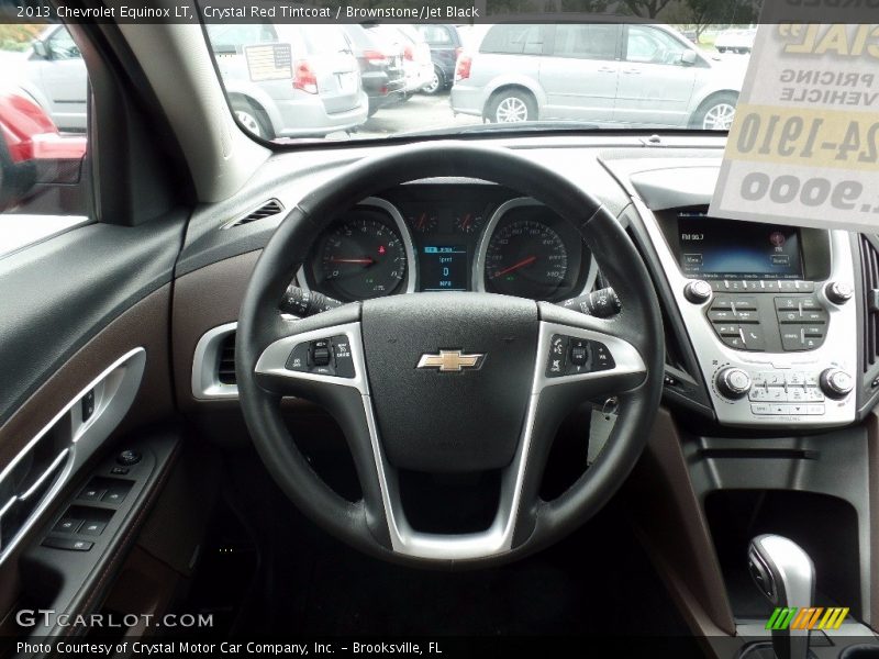 Crystal Red Tintcoat / Brownstone/Jet Black 2013 Chevrolet Equinox LT