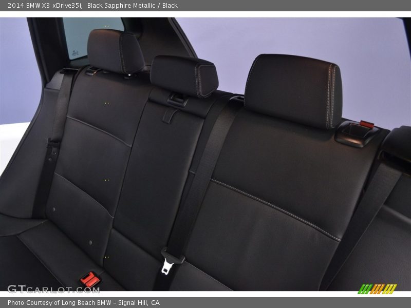Black Sapphire Metallic / Black 2014 BMW X3 xDrive35i