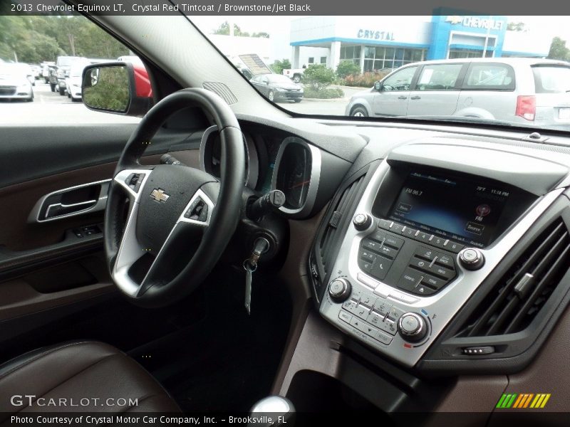 Crystal Red Tintcoat / Brownstone/Jet Black 2013 Chevrolet Equinox LT