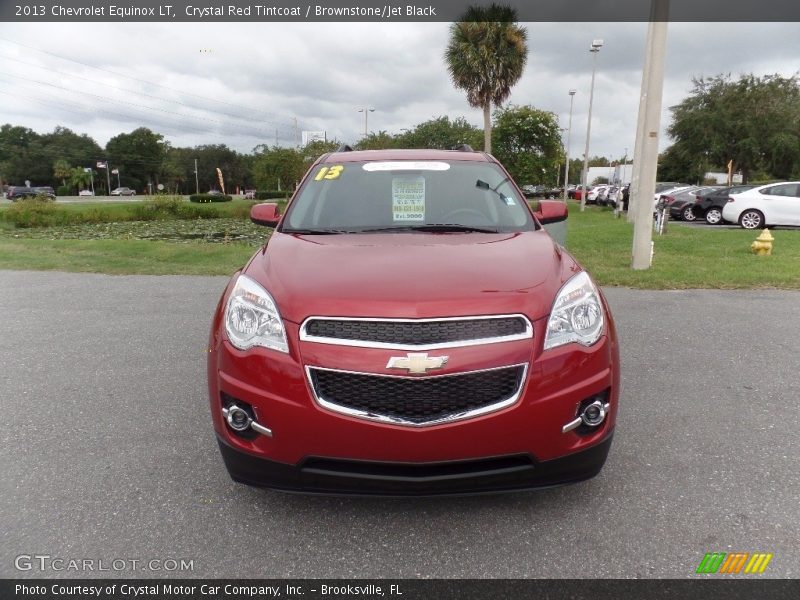 Crystal Red Tintcoat / Brownstone/Jet Black 2013 Chevrolet Equinox LT