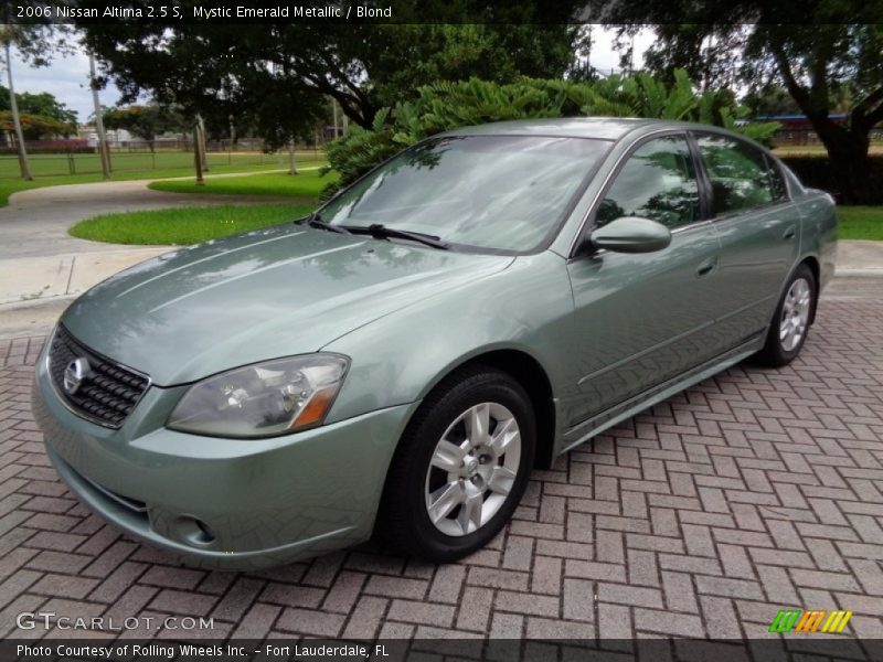 Mystic Emerald Metallic / Blond 2006 Nissan Altima 2.5 S