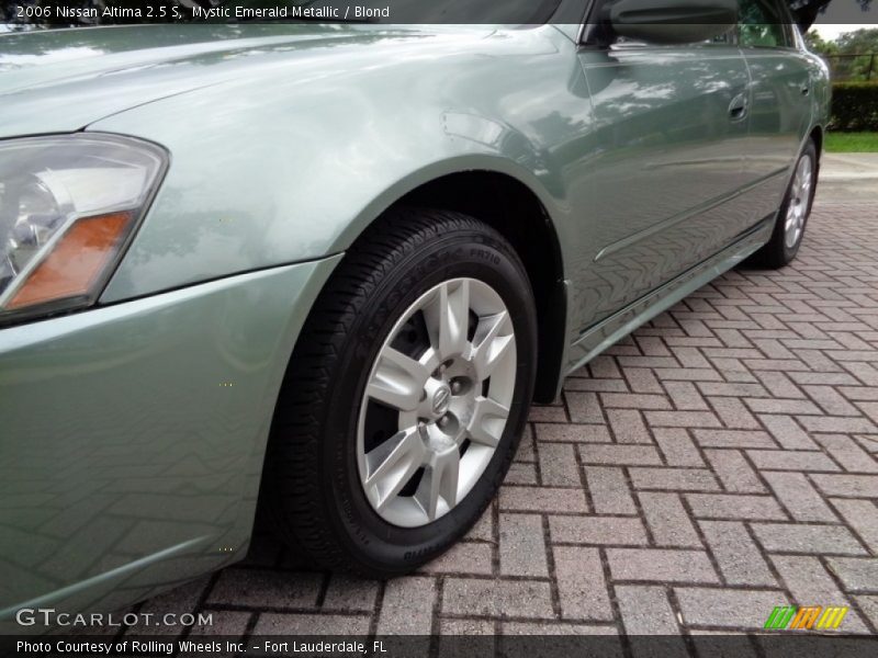 Mystic Emerald Metallic / Blond 2006 Nissan Altima 2.5 S