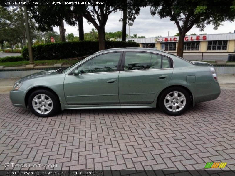 Mystic Emerald Metallic / Blond 2006 Nissan Altima 2.5 S