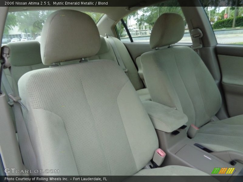Mystic Emerald Metallic / Blond 2006 Nissan Altima 2.5 S