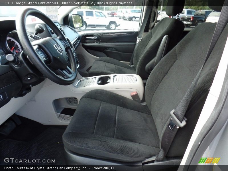Billet Silver Metallic / Black/Light Graystone 2013 Dodge Grand Caravan SXT