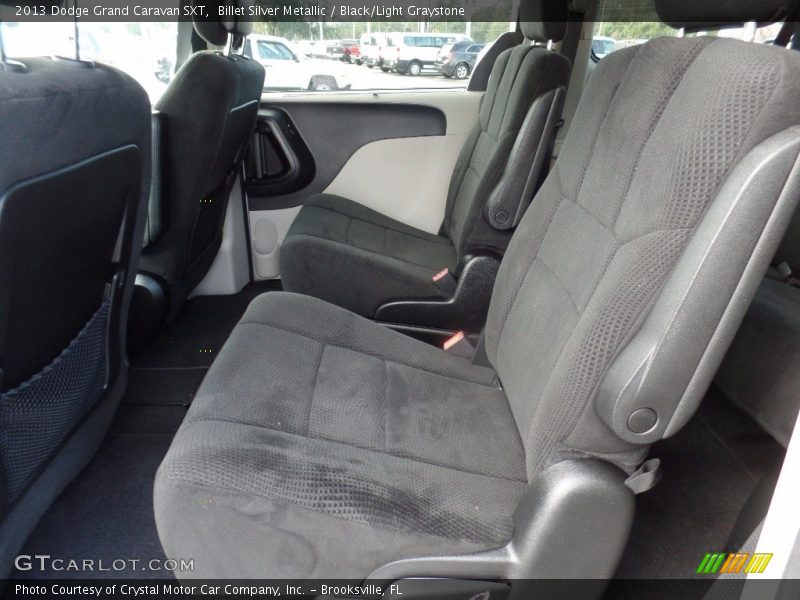 Billet Silver Metallic / Black/Light Graystone 2013 Dodge Grand Caravan SXT