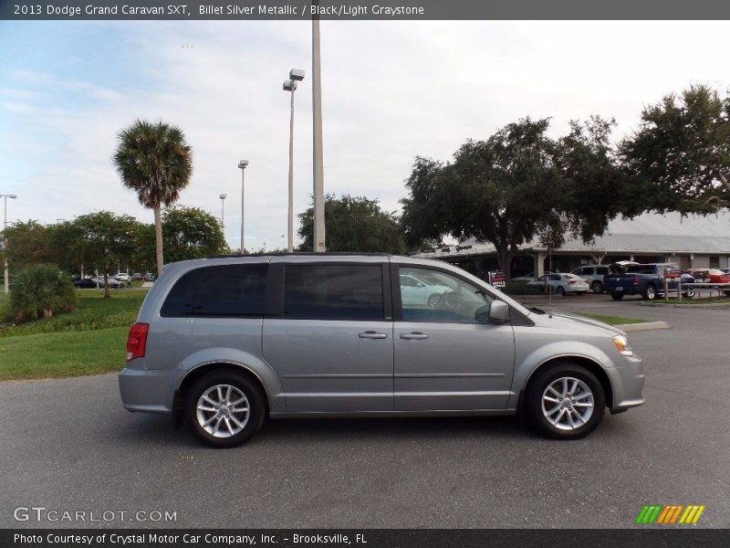Billet Silver Metallic / Black/Light Graystone 2013 Dodge Grand Caravan SXT