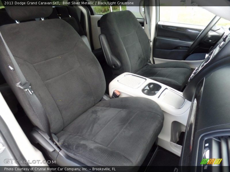 Billet Silver Metallic / Black/Light Graystone 2013 Dodge Grand Caravan SXT