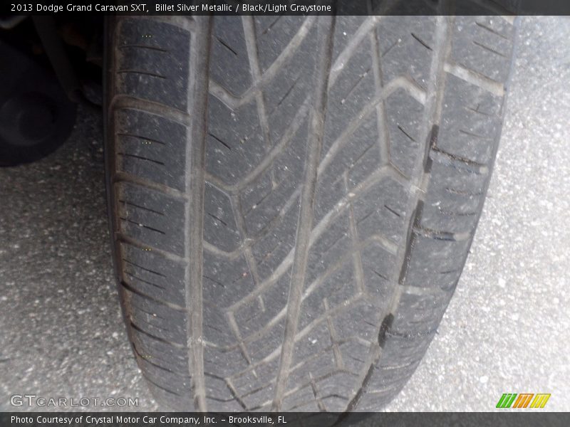 Billet Silver Metallic / Black/Light Graystone 2013 Dodge Grand Caravan SXT