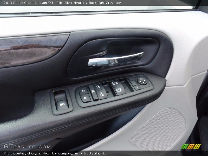 Billet Silver Metallic / Black/Light Graystone 2013 Dodge Grand Caravan SXT