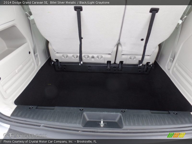 Billet Silver Metallic / Black/Light Graystone 2014 Dodge Grand Caravan SE