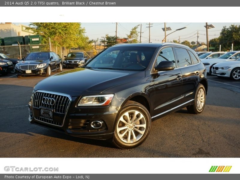 Brilliant Black / Chestnut Brown 2014 Audi Q5 2.0 TFSI quattro