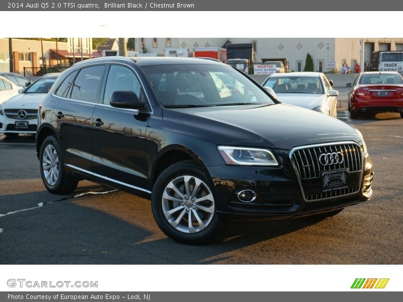 Brilliant Black / Chestnut Brown 2014 Audi Q5 2.0 TFSI quattro