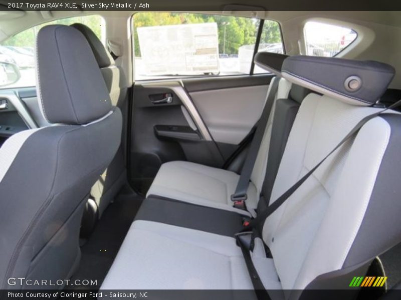 Silver Sky Metallic / Ash 2017 Toyota RAV4 XLE