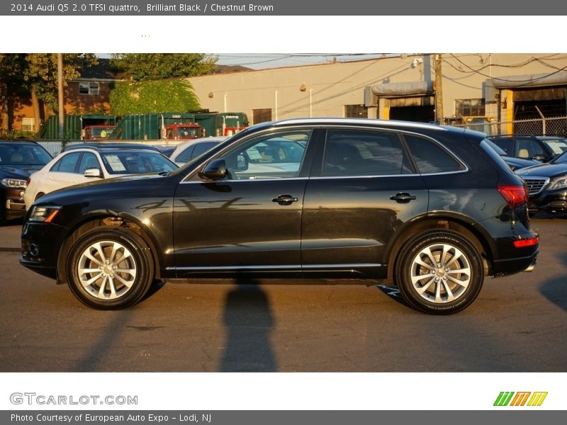 Brilliant Black / Chestnut Brown 2014 Audi Q5 2.0 TFSI quattro