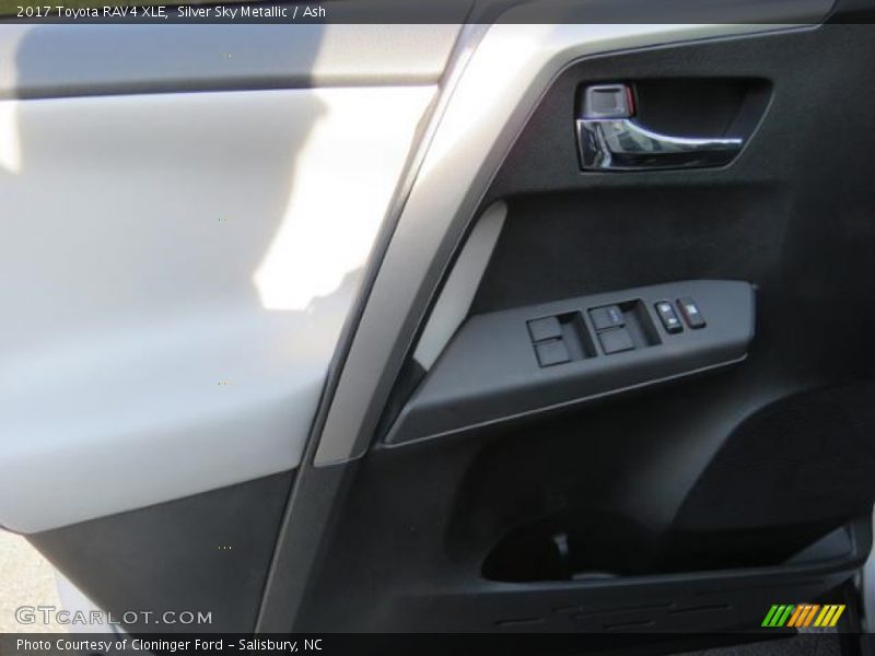 Silver Sky Metallic / Ash 2017 Toyota RAV4 XLE
