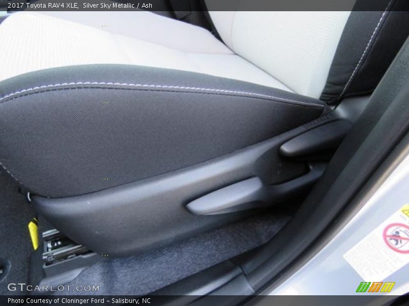 Silver Sky Metallic / Ash 2017 Toyota RAV4 XLE