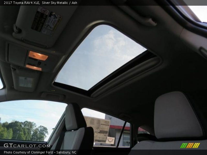 Silver Sky Metallic / Ash 2017 Toyota RAV4 XLE