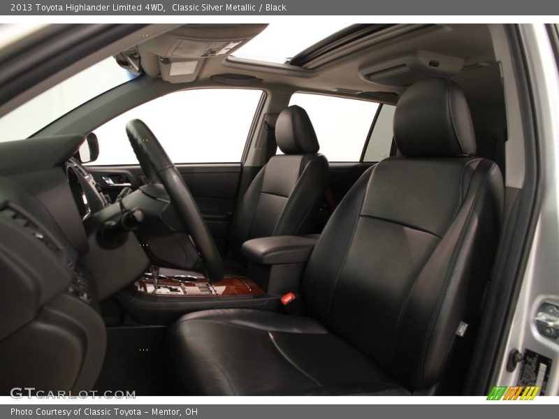 Classic Silver Metallic / Black 2013 Toyota Highlander Limited 4WD