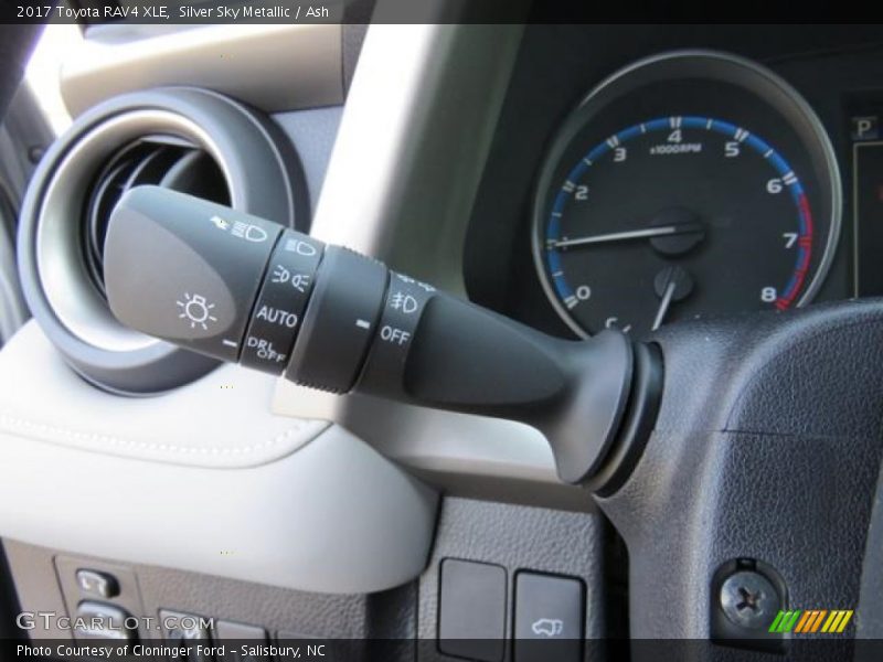 Silver Sky Metallic / Ash 2017 Toyota RAV4 XLE